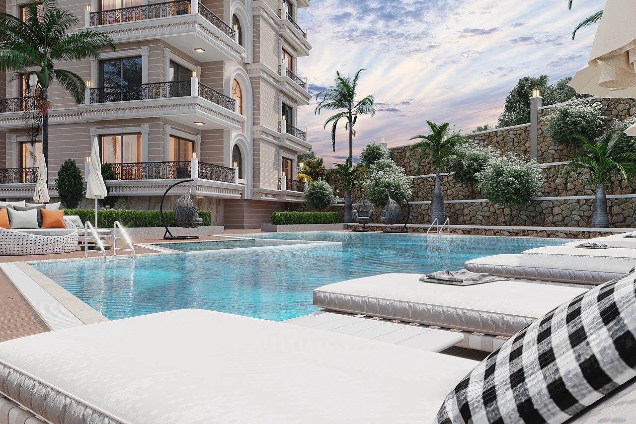 Apartments in Tosmur, Alanya (AYT-04651) — photograph 1