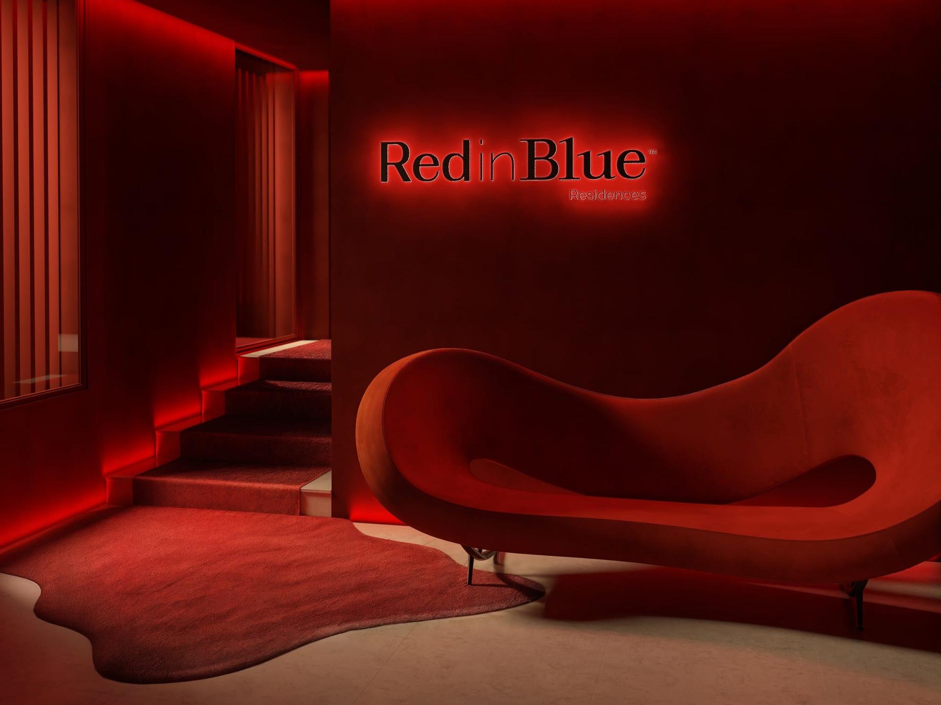 Red in Blue — photograph 4
